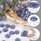 1LB Purple Flat Glass Marbles, Premium Purple Aquarium Rocks Fish Tank Gravel Stones Bulk Pebbles Decorative Beads for DIY Crafts Vase Fillers Table Scatter Decor